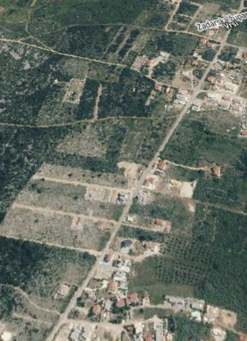 Zemljište – 500 m² – Građevinsko zemljište 550 m2 u Vrsima – Zadar, Zadarska