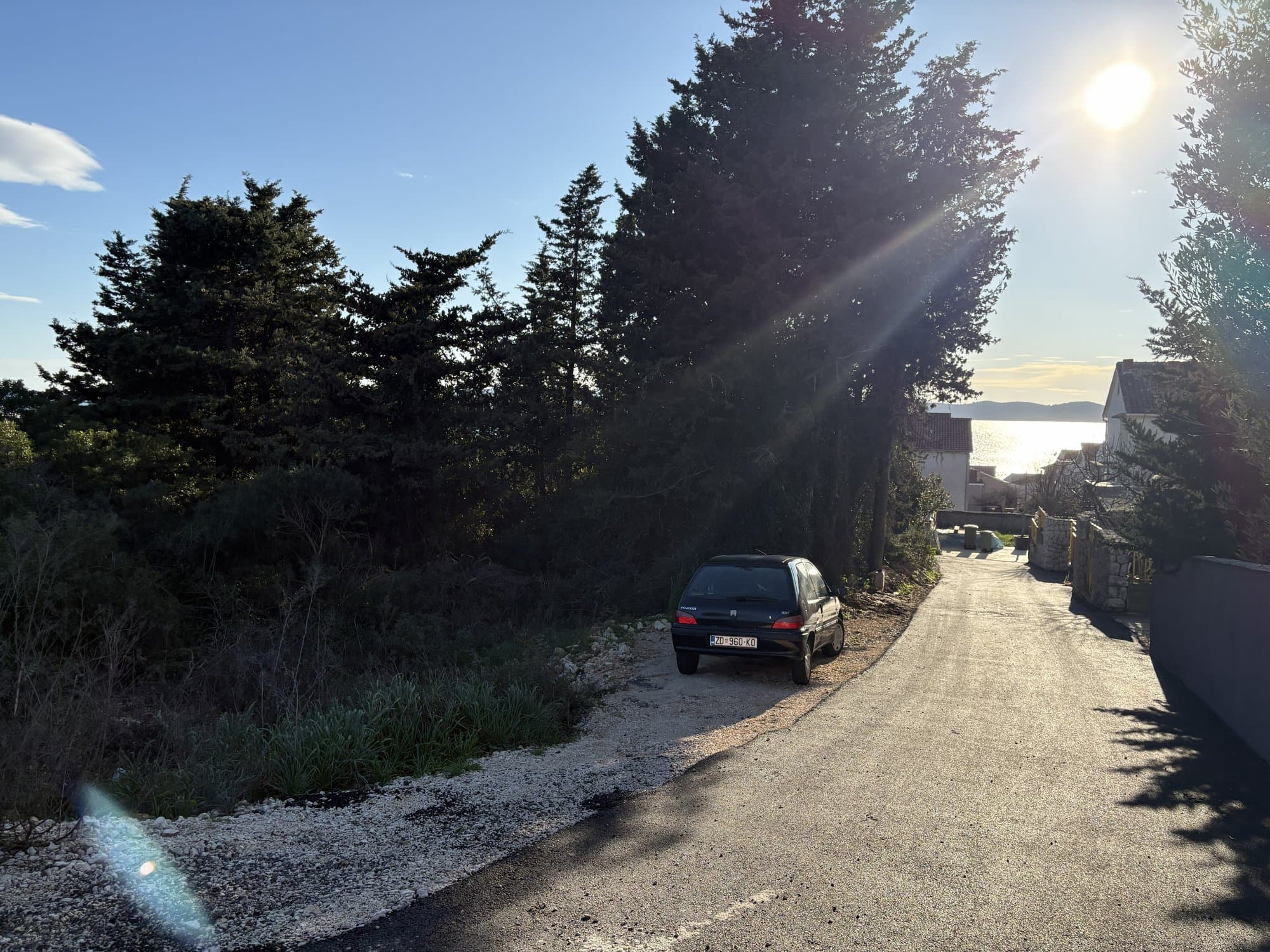 Zemljište – 1800 m² – DIKLO- Građevinsko zemljište1800 m2, prekrasan panoramski pogled – Zadar, Zadarska