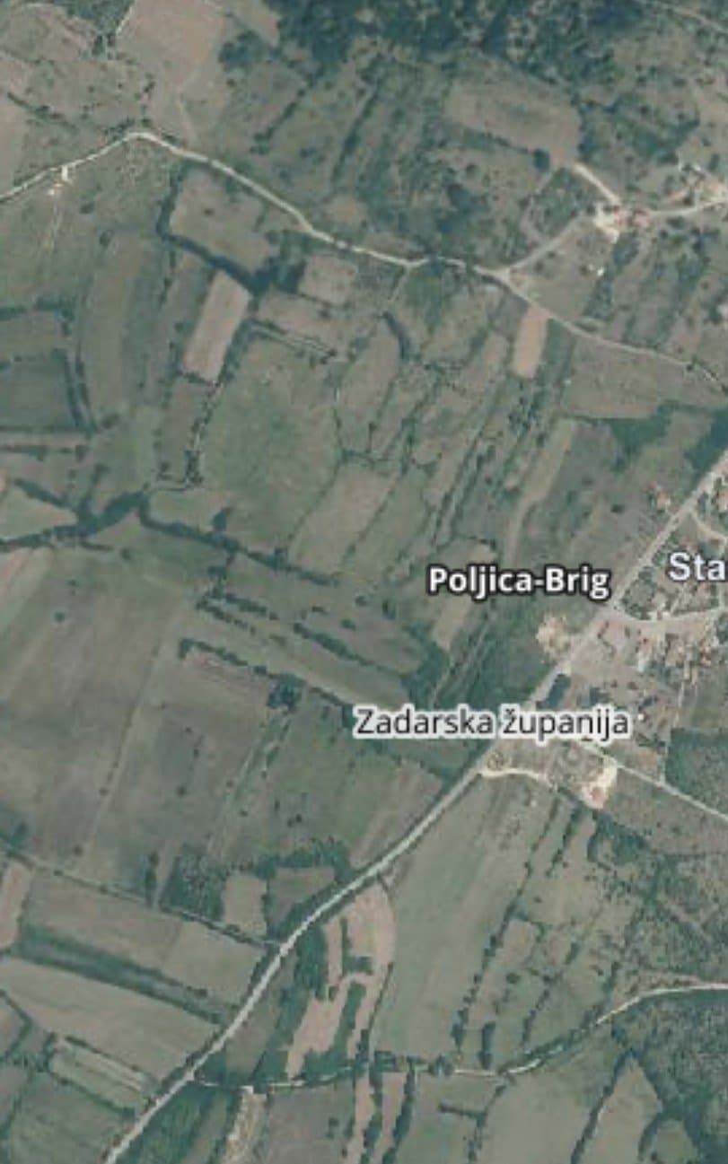 Zemljište – 17991 m² – Poljica Brig- poljoprivredno zemljiste u blizini mjesta – Zadar