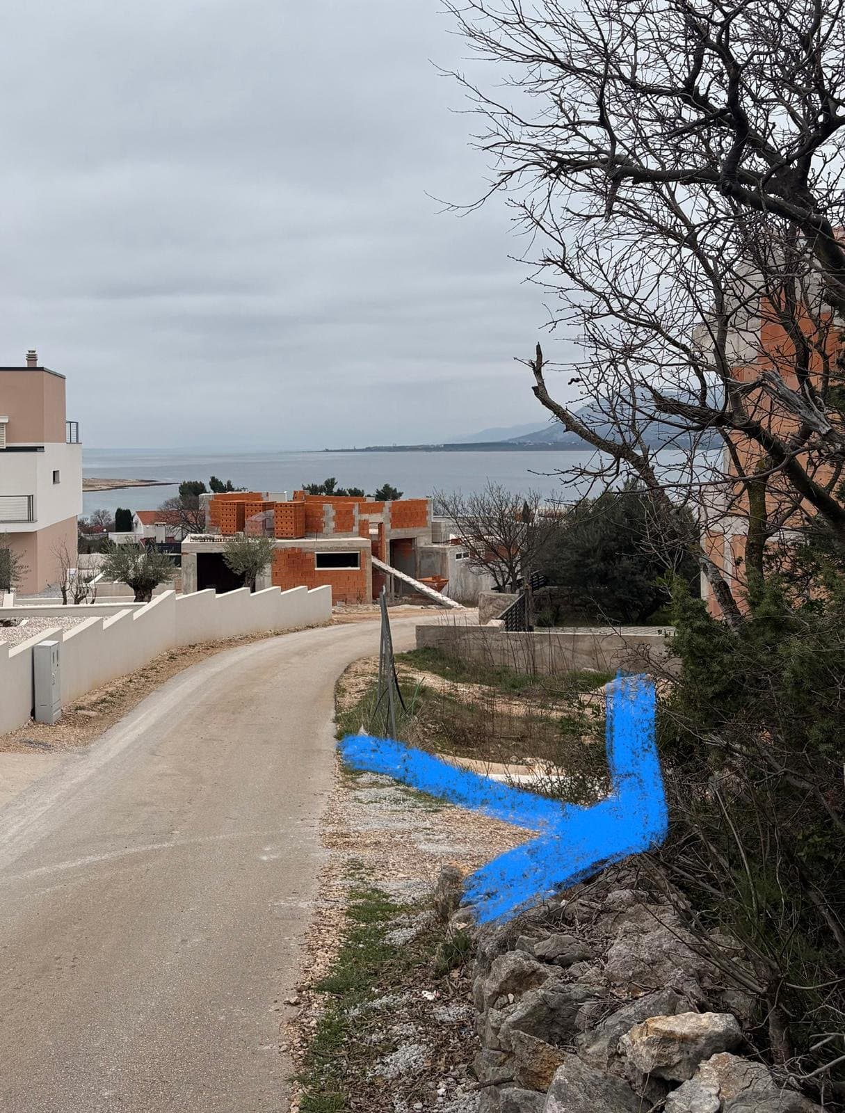 Zemljište – 1432 m² – ROVANJSKA-Građevinsko zemljište 1432 m2, 270 m od mora – Zadar, Zadarska